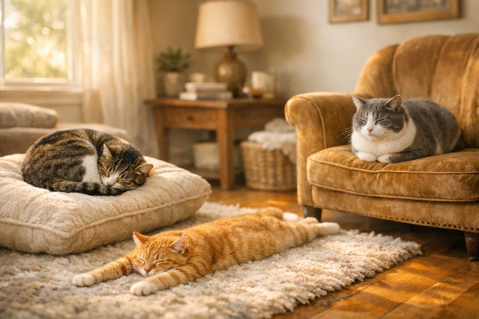 Habitudes de Sommeil du Chat : Ce Qu'Elles Révèlent sur Son Bien-Être