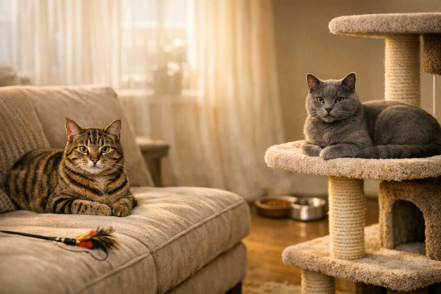 Renforcer le Lien Entre Deux Chats : Les Habitudes Quotidiennes qui Font Vraiment la Différence