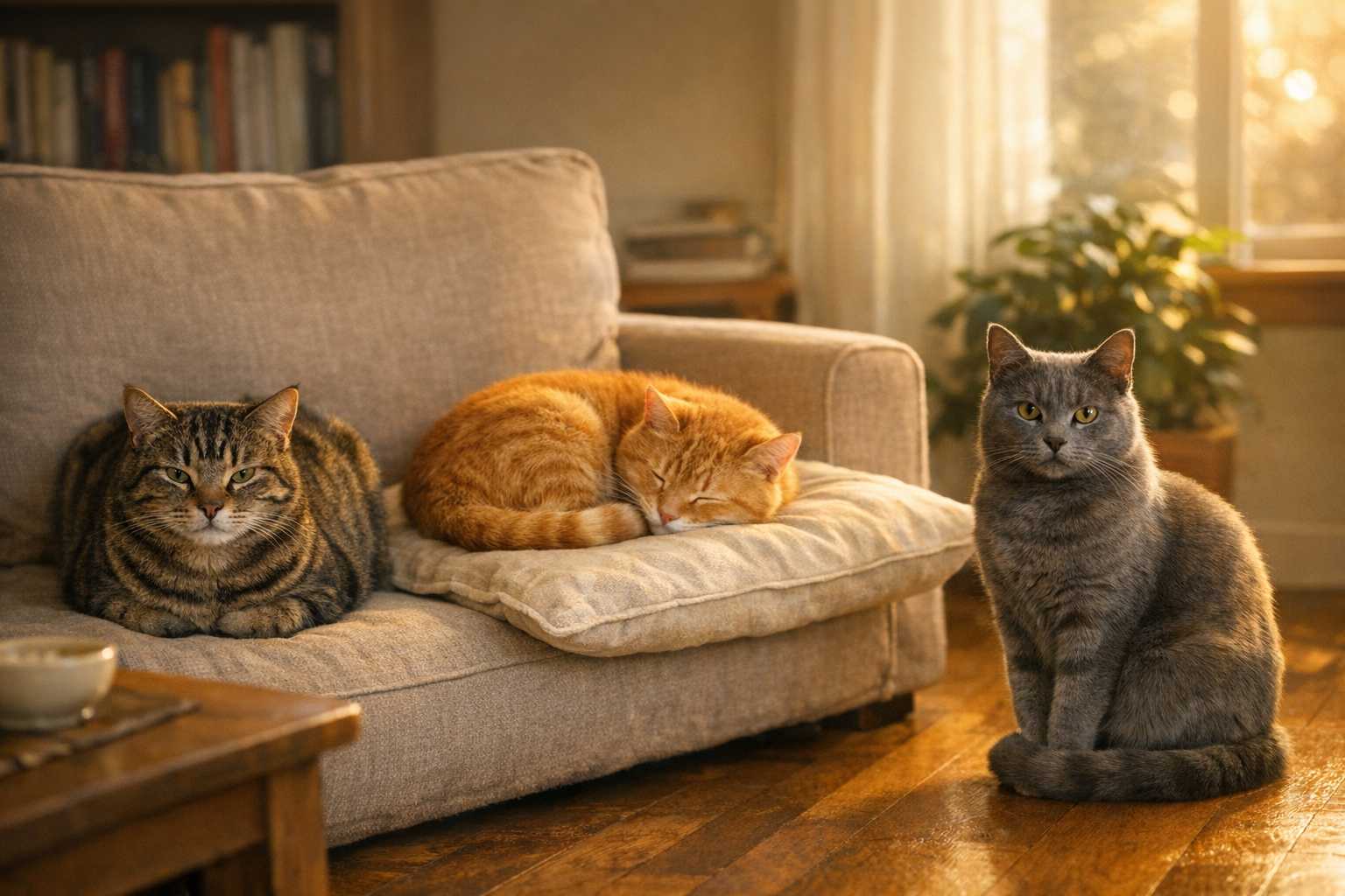 Positions Assises des Chats : Ce Qu'Elles Révèlent sur Leur Humeur et Santé