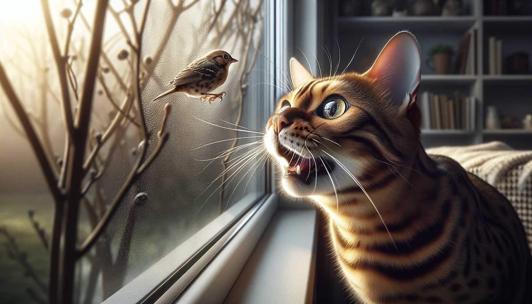 Pourquoi les Chats Gazouillent aux Oiseaux ? Comprendre ce Comportement Félin