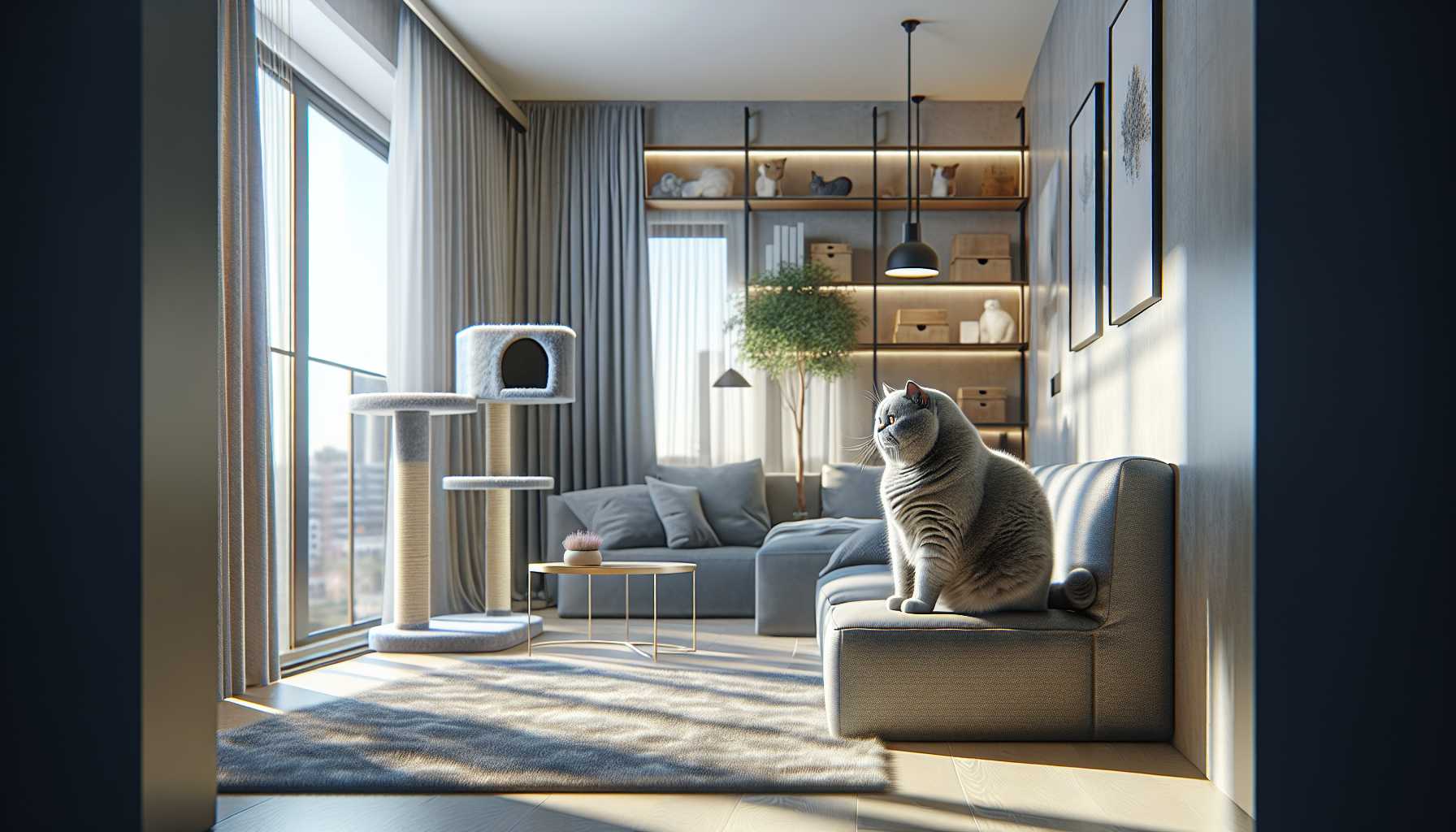 Guide Complet pour Réussir la Vie en Appartement avec un British Shorthair