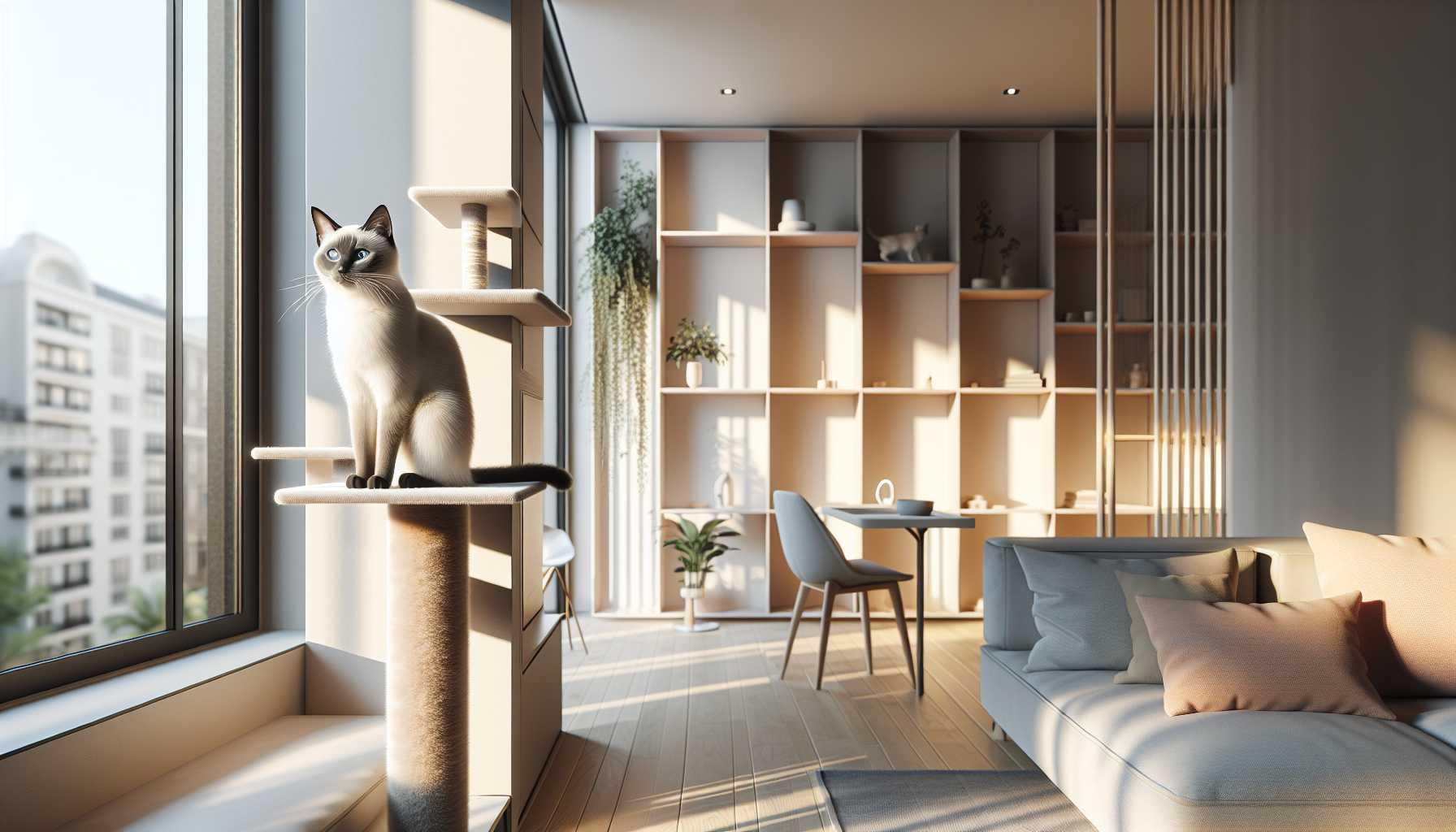 Les Chats Siamois dans les Espaces de Vie Compacts : Un Guide pour une Adaptation Réussie