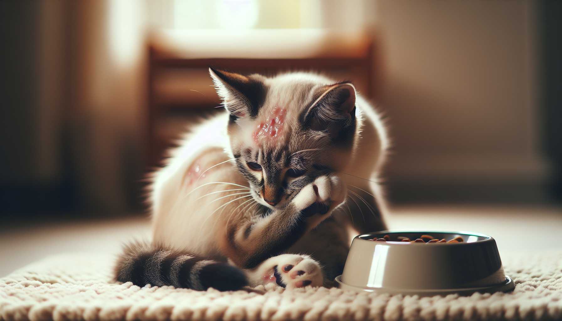 Reconnaître les Premiers Signes d'Allergies Alimentaires chez les Chats : Un Guide Complet