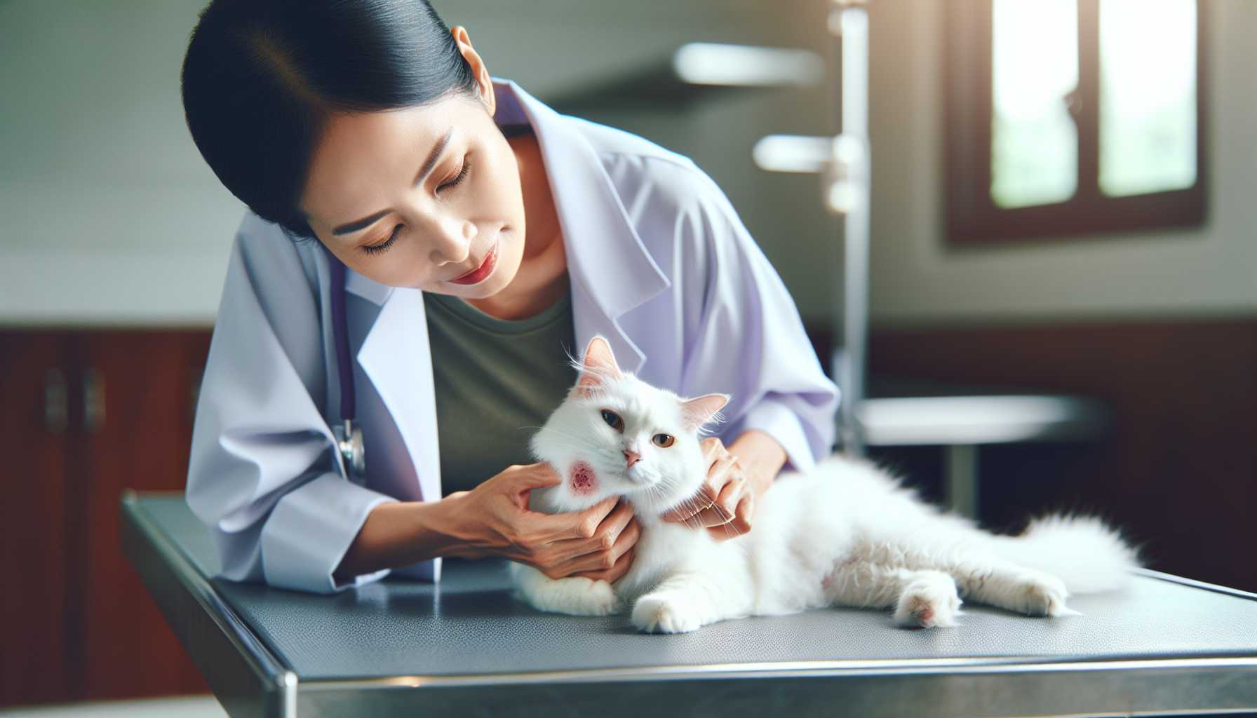 Guide Complet: Traitement des Réactions Cutanées d'Allergies Alimentaires chez les Chats