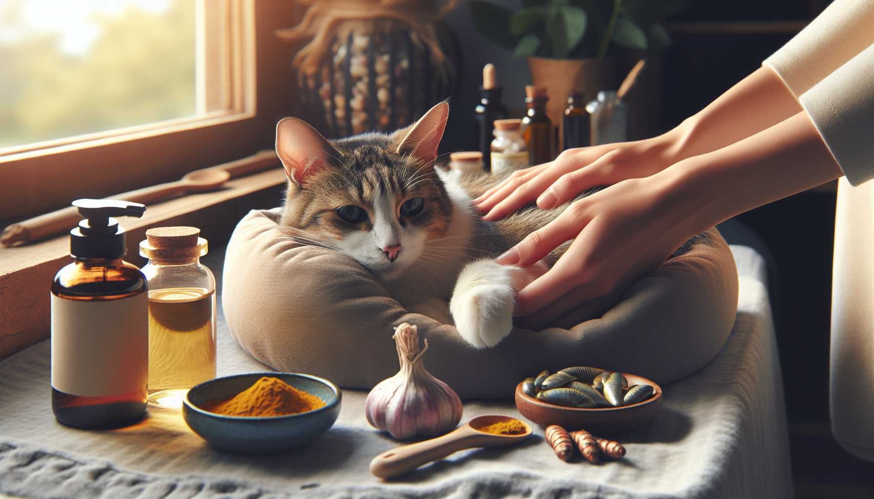 Alternatives naturelles pour le soulagement de l'arthrite chez le chat
