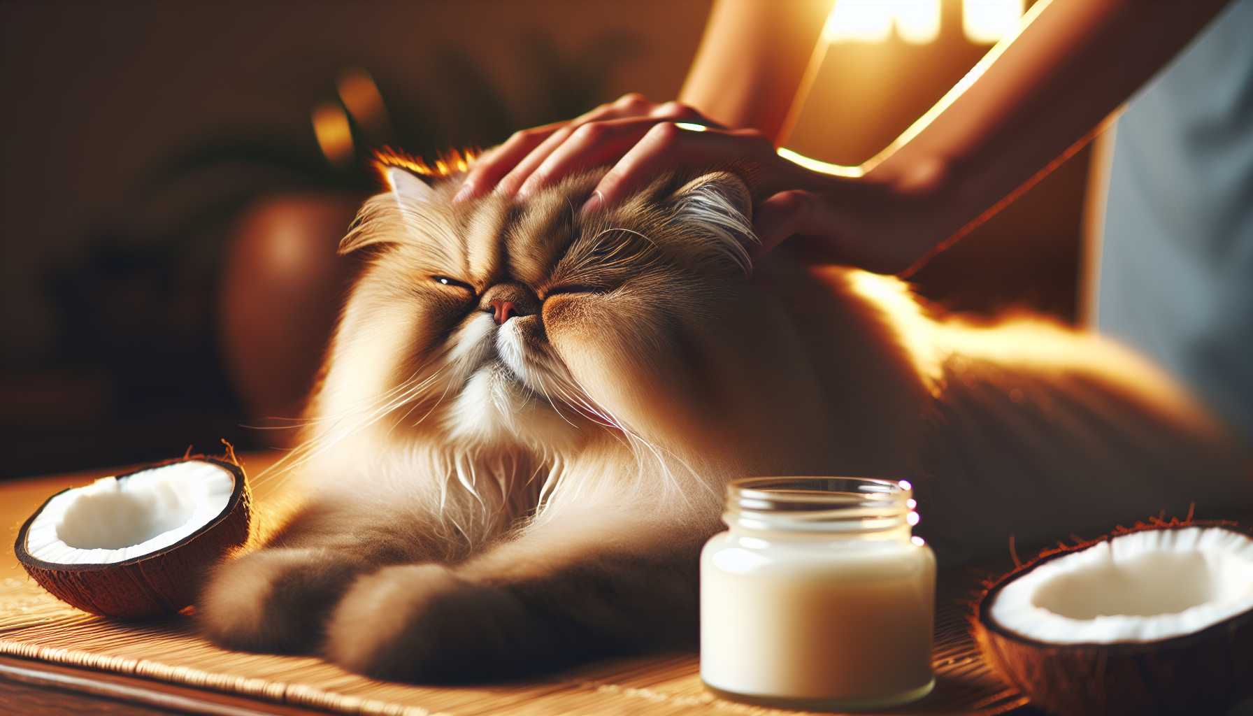 L'Huile de Coco pour Chats : Bienfaits et Guide d'Utilisation