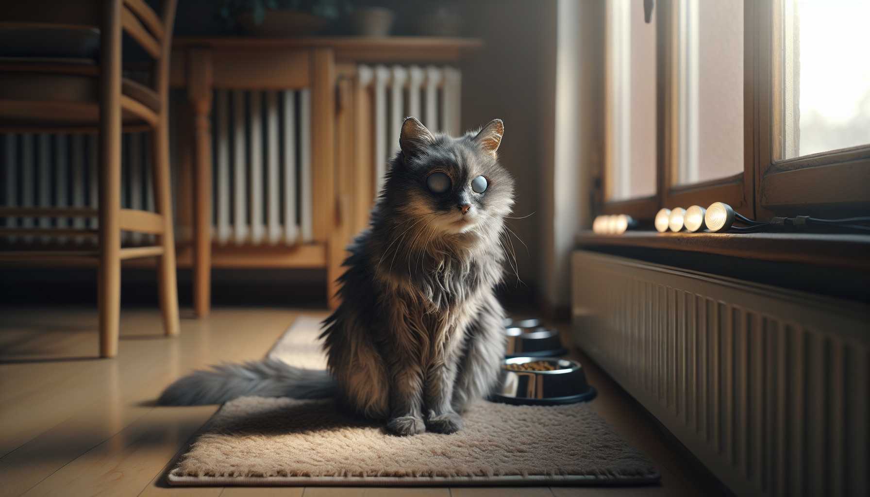Guide pour Gérer la Perte de Vision chez les Chats Âgés : Aider à l'Adaptation