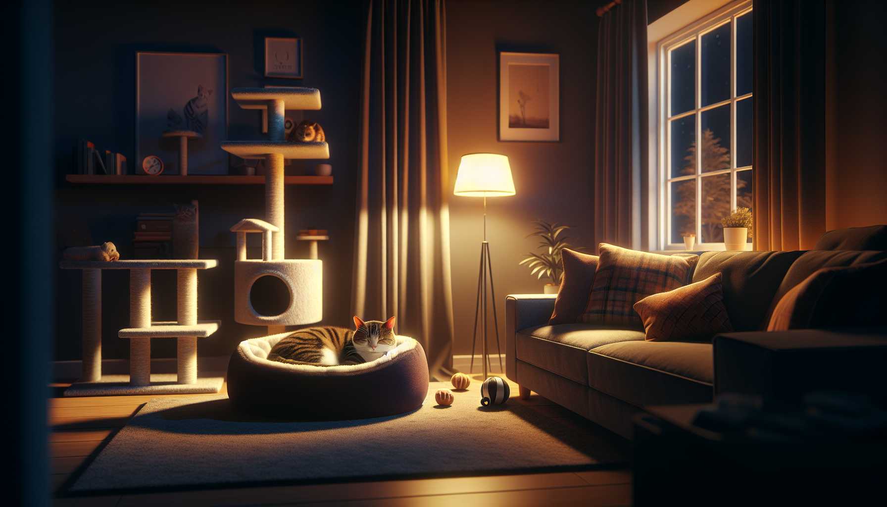 Apprendre aux Chats à Dormir Toute la Nuit : Mettre Fin à l'Hyperactivité Nocturne