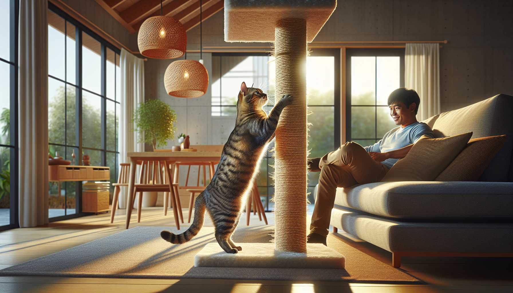 Guide complet : Apprendre aux chats à utiliser les griffoirs
