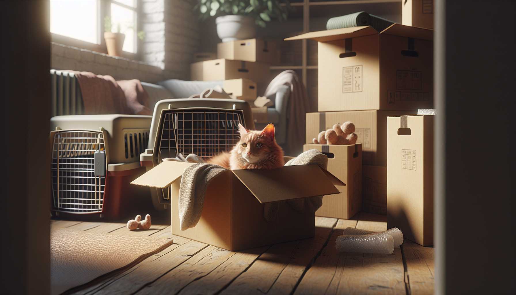 Guide de déménagement sans stress pour les chats anxieux