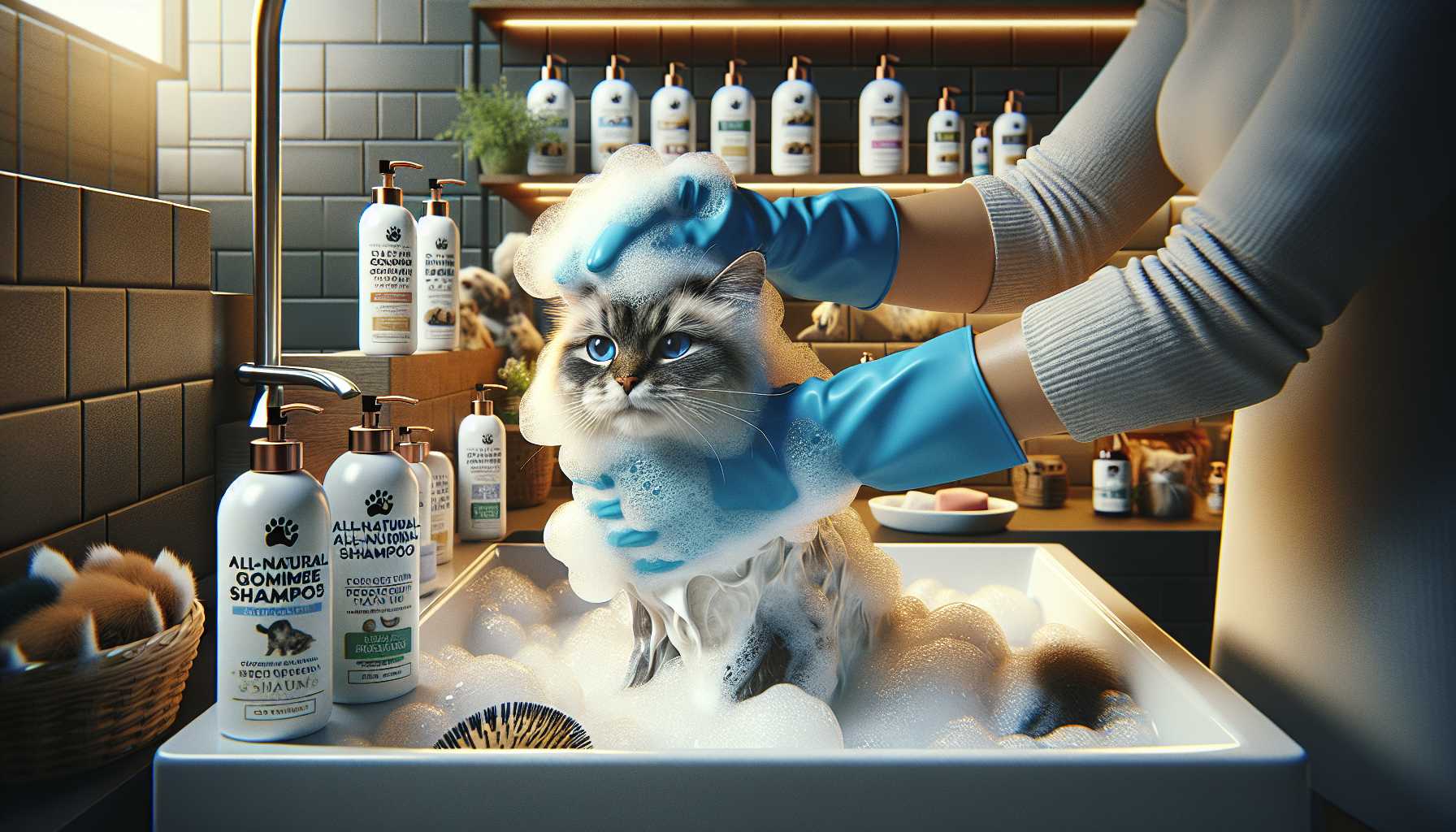 Meilleurs Shampooings pour Chats : Guide Complet du Toilettage à Domicile 2024