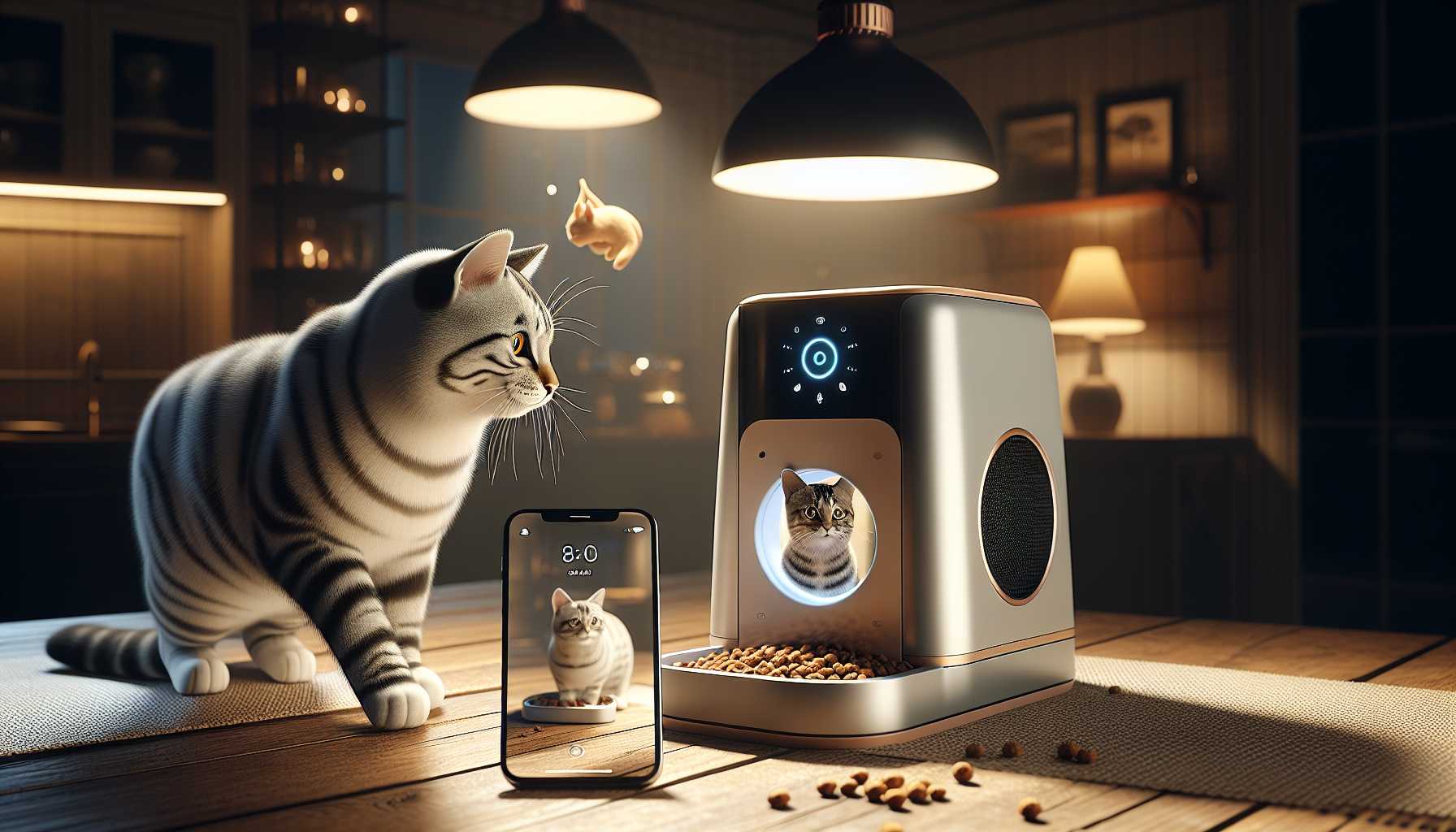 Guide de Surveillance Intelligente : Distributeurs Automatiques pour Chats avec Caméras