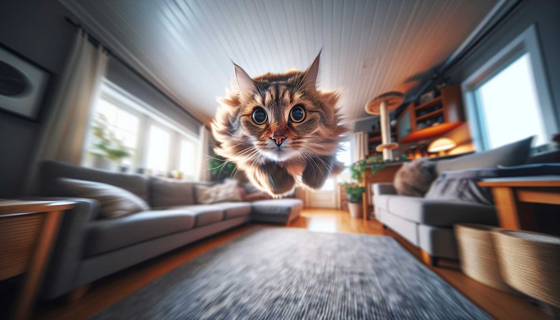 Les Zoomies des Chats : Comprendre les Explosions Soudaines d'Énergie Féline