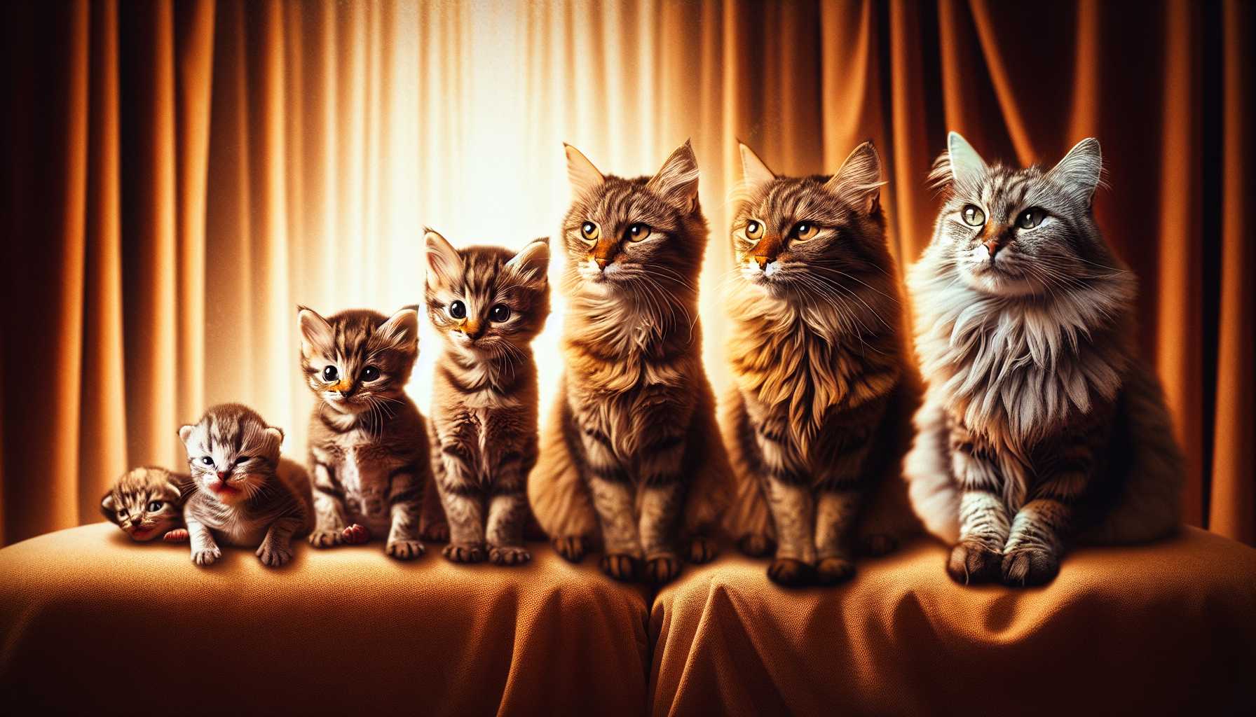 Les 8 étapes de croissance du chat : du chaton au chat senior