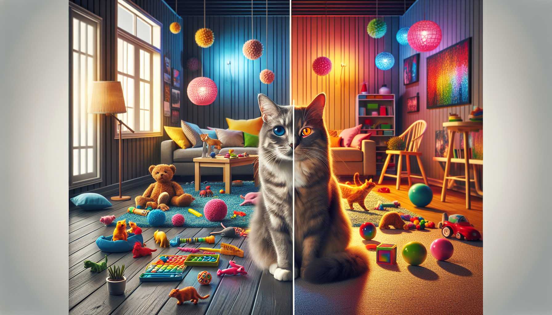 Guide du Daltonisme chez les Chats : Vision et Perception des Couleurs Félines (2024)
