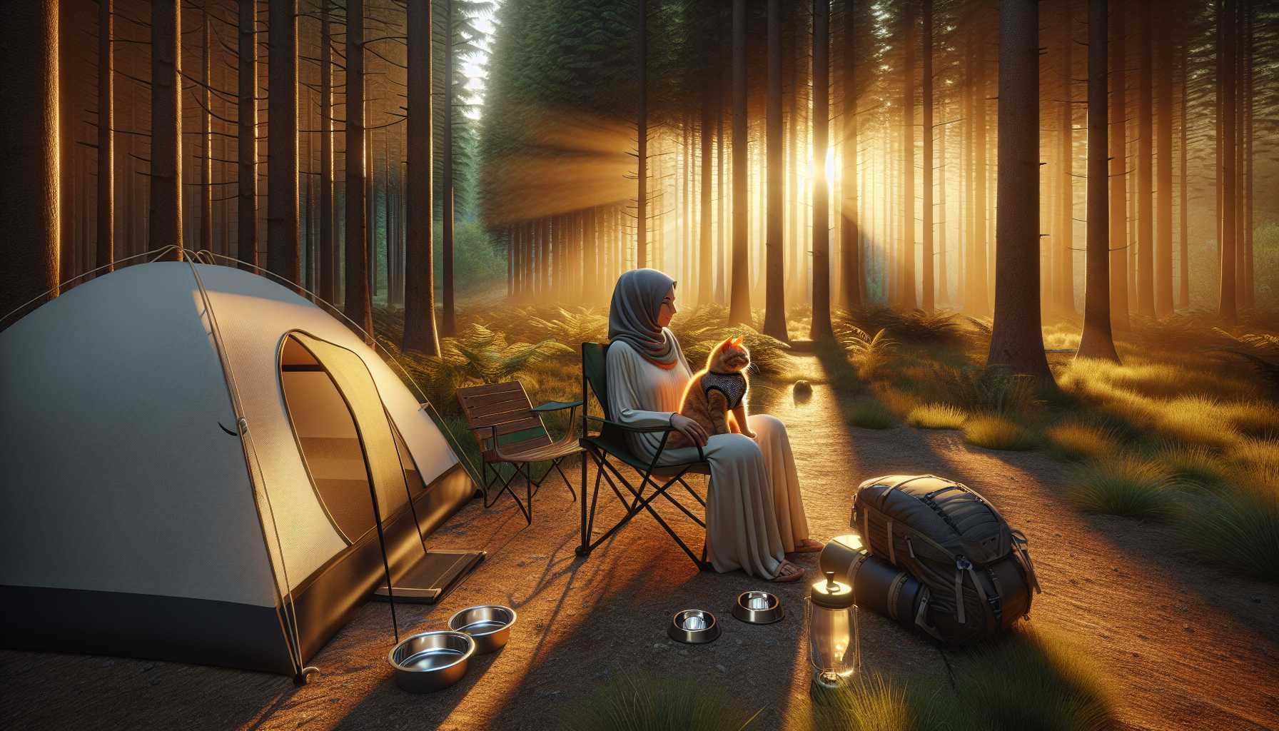 Camping d'Aventure avec Votre Chat : Guide Complet 2024