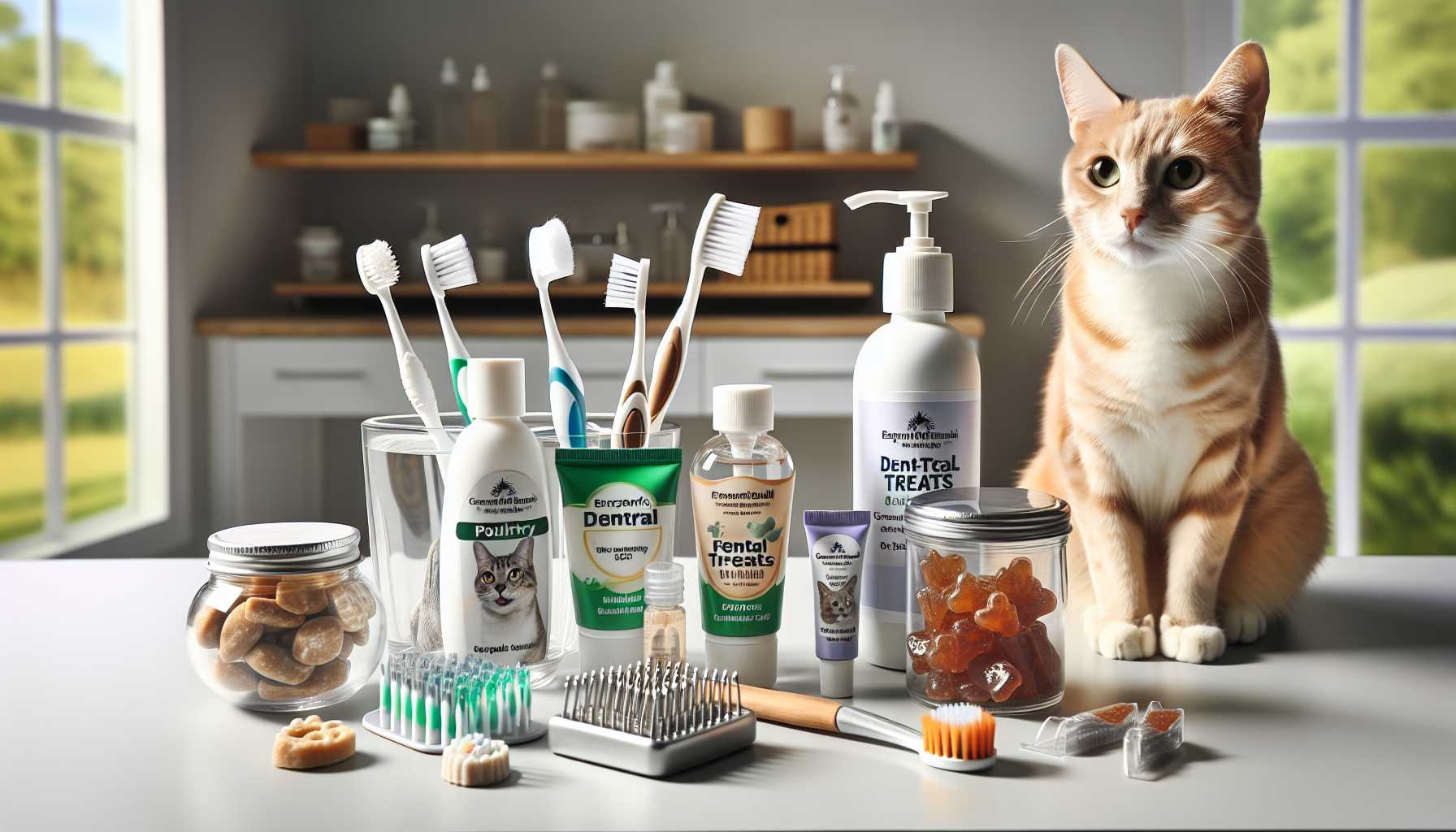 Outils Essentiels pour les Soins Dentaires à Domicile des Chats