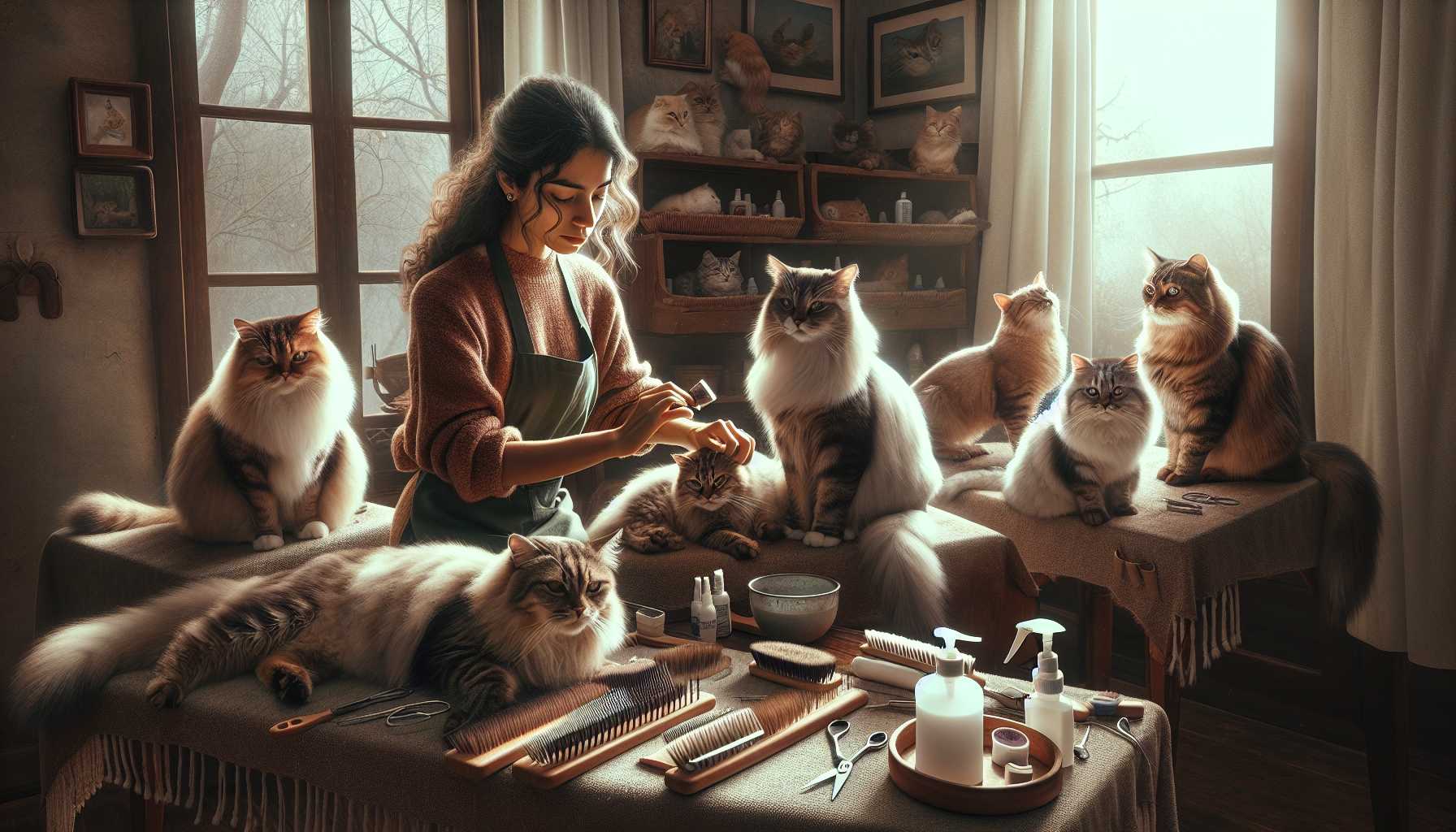 Routine de Toilettage Multi-Chats Efficace : Guide Complet 2024