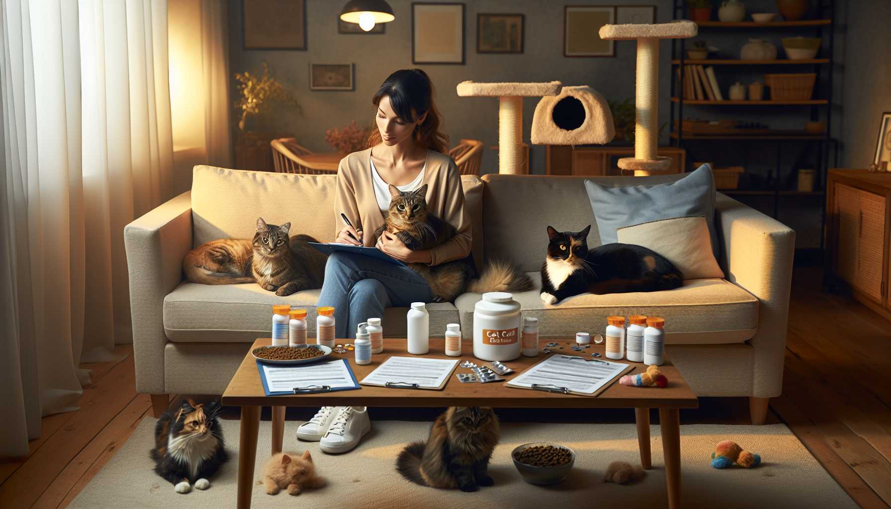 Guide Complet pour les Soins de Vacances Multi-Chats : Instructions Détaillées pour les Gardiens d'Animaux