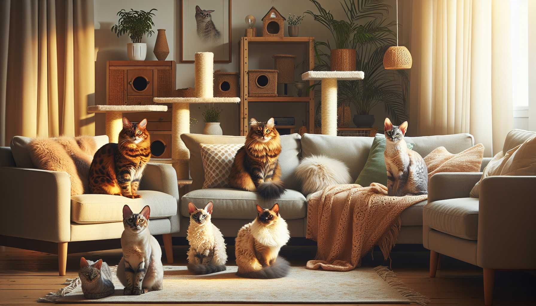 Guide Complet des Chats Hypoallergéniques de Race Mixte : Races, Soins et Adoption