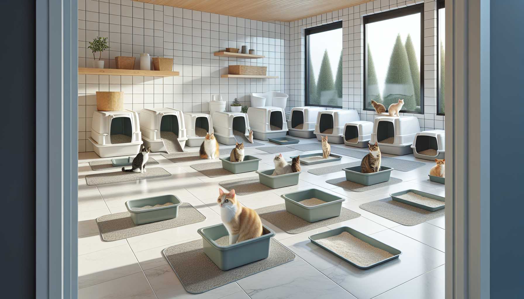 Solutions simples de bacs à litière pour les foyers multi-chats : Un guide détaillé