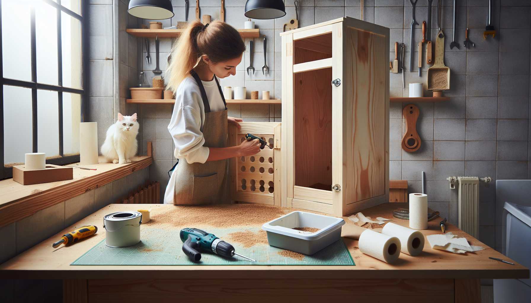 Guide des Projets Abordables d'Enclos DIY pour Bacs à Litière