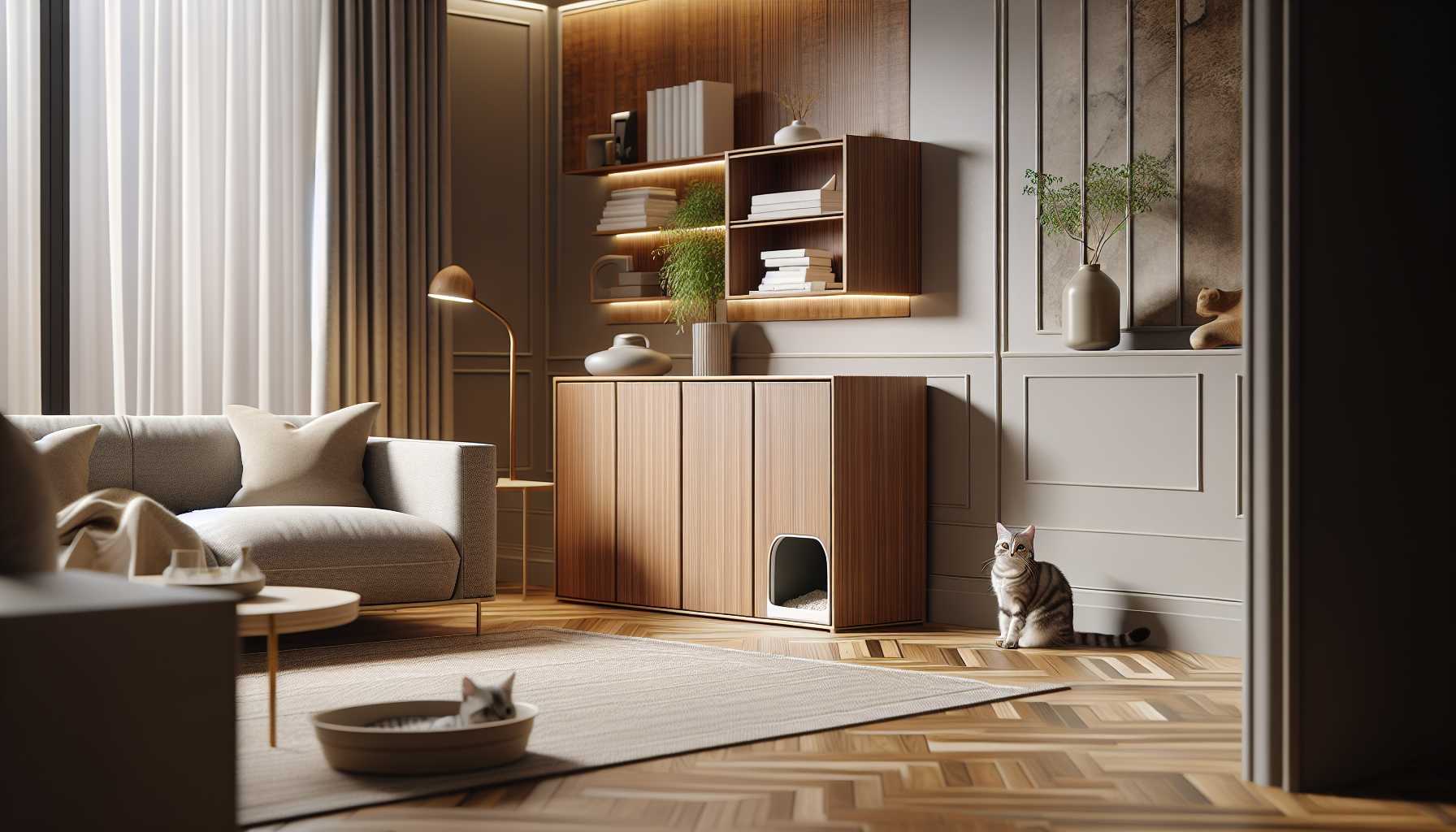 Litières Design Élégantes : Intégration Parfaite dans la Décoration Intérieure