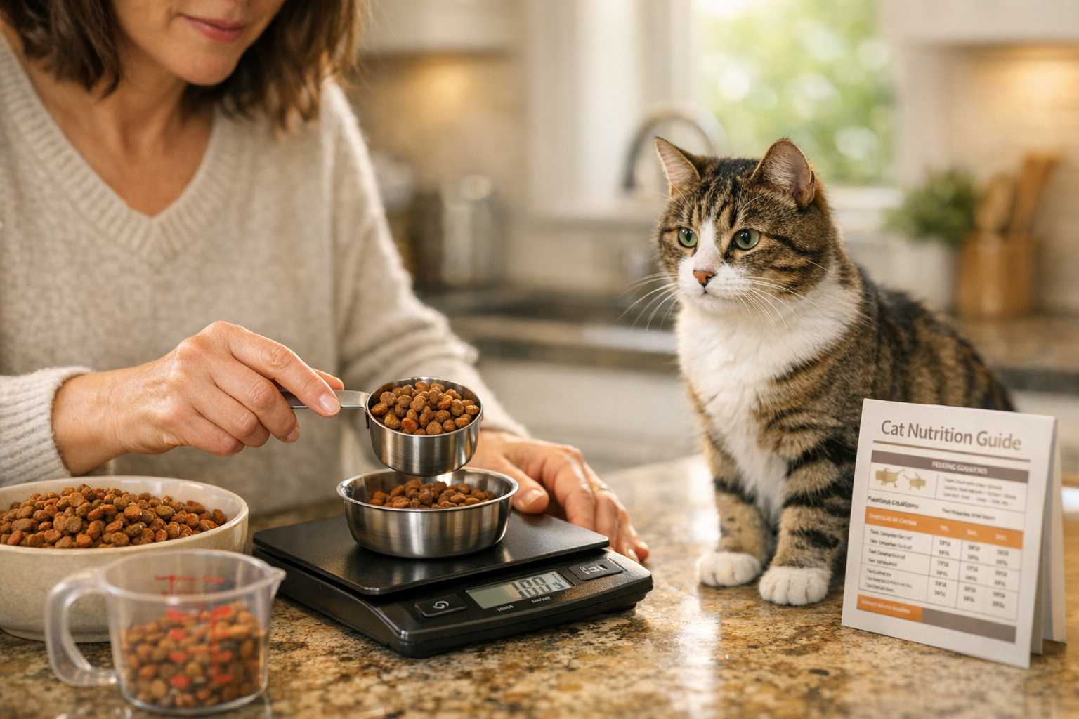 Guide Complet sur le Contrôle des Portions Alimentaires pour la Gestion du Poids des Chats