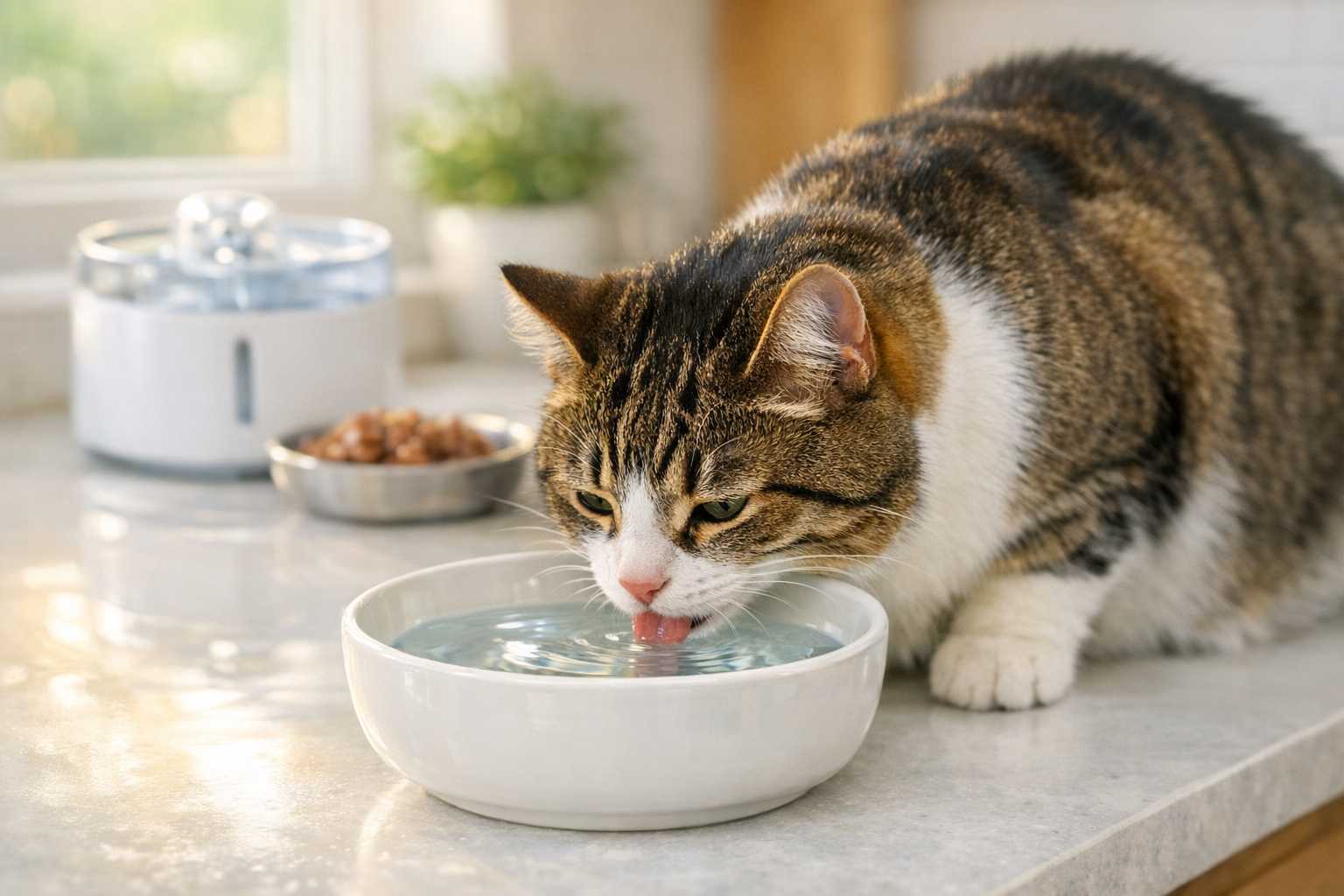 L'Importance de Maintenir Votre Chat Bien Hydraté