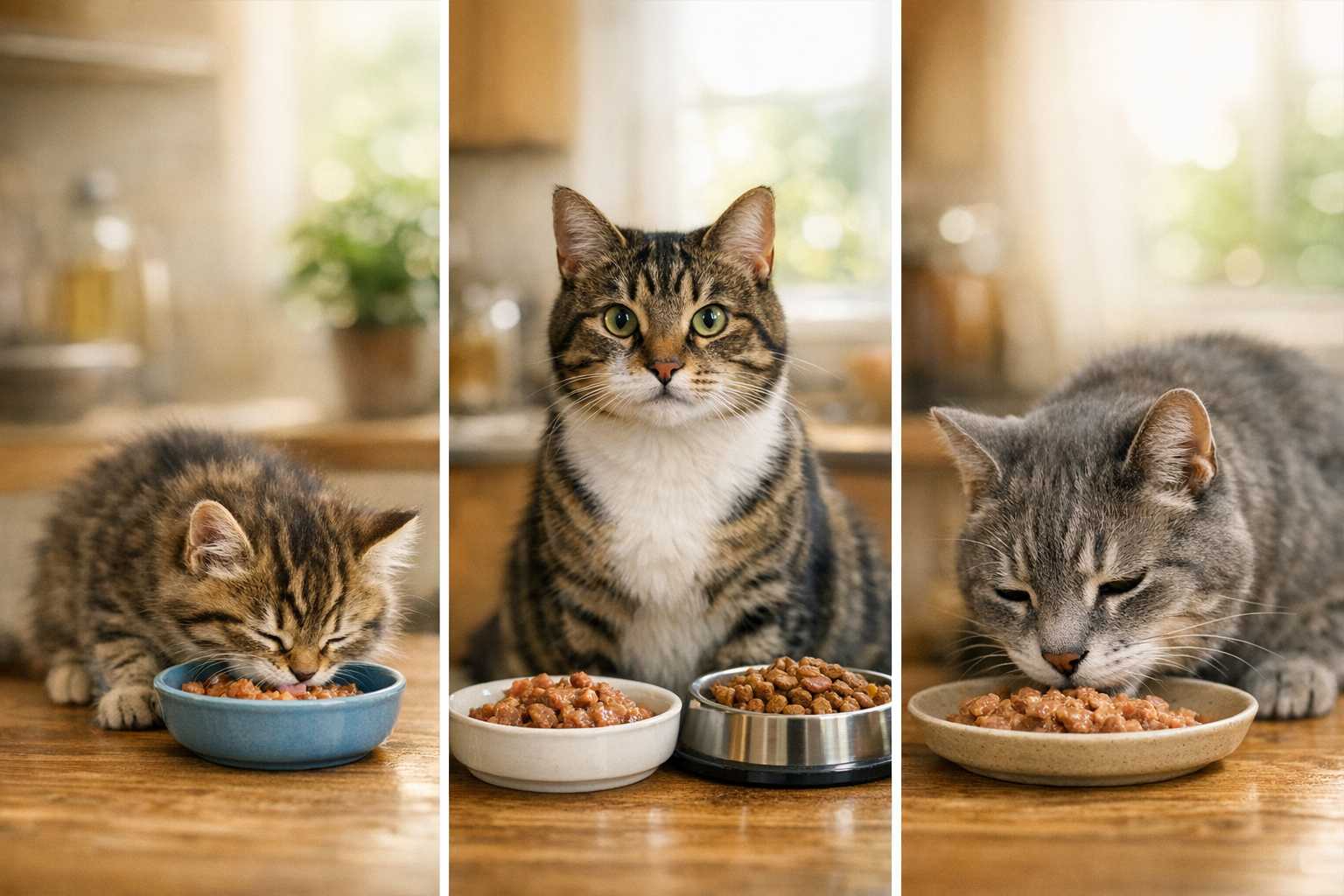 Adapter l'alimentation aux besoins nutritionnels évolutifs de votre chat