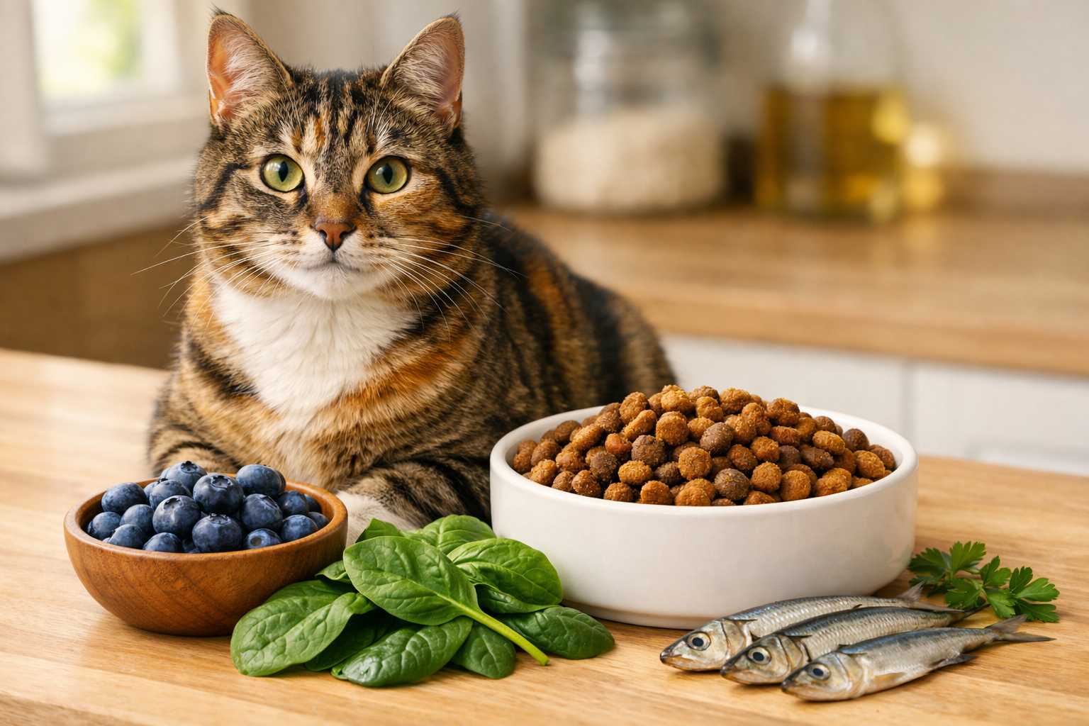 Guide Complet sur les Bienfaits des Antioxydants dans la Nourriture pour Chats