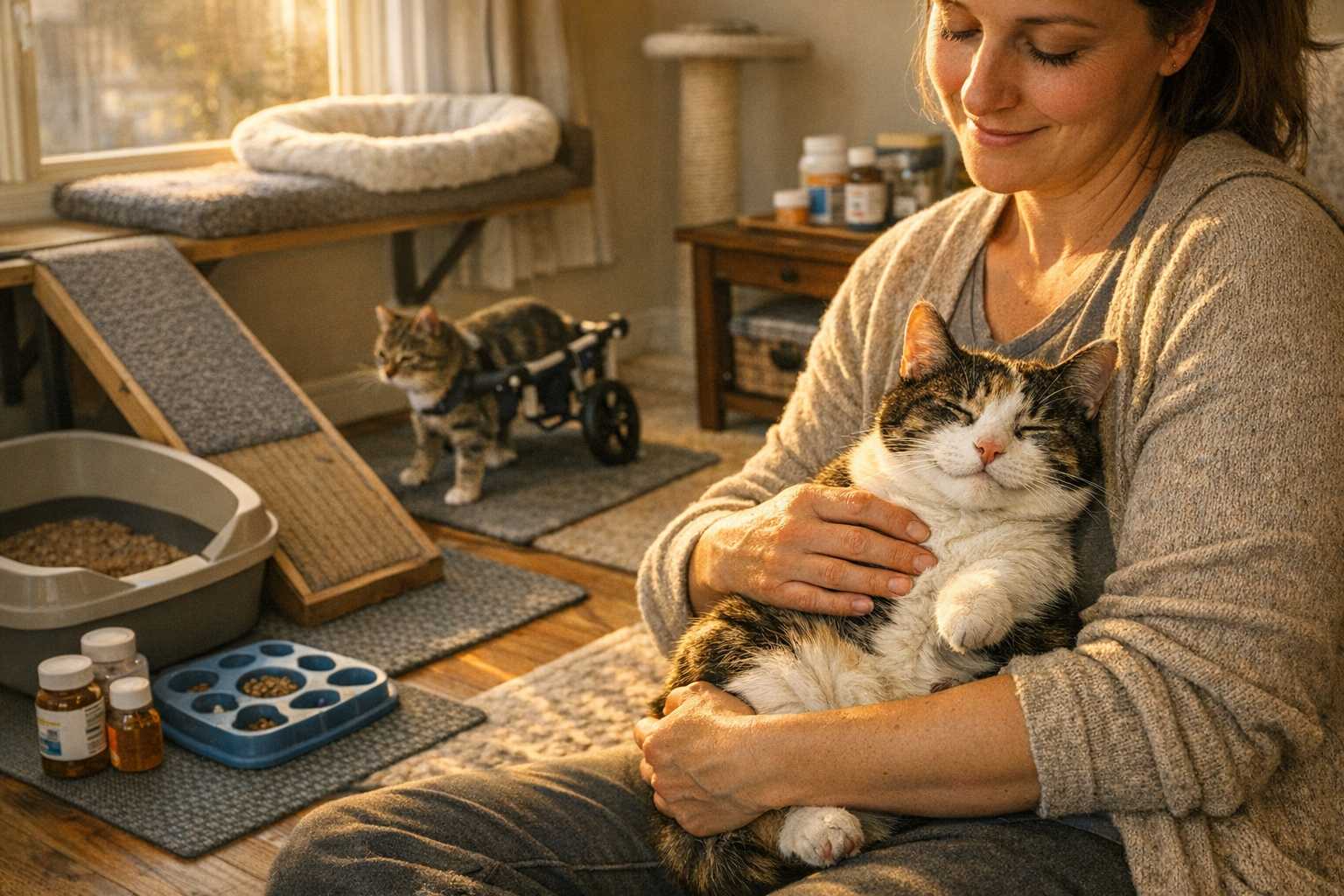 Guide Complet pour Prendre Soin des Chats de Refuge à Besoins Spéciaux