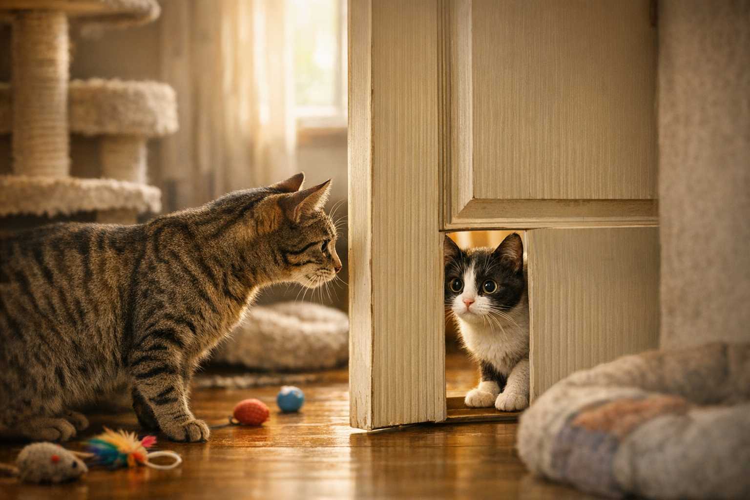 Adoption de Plusieurs Chats : Comment Présenter un Nouveau Chat Sauvé à vos Animaux
