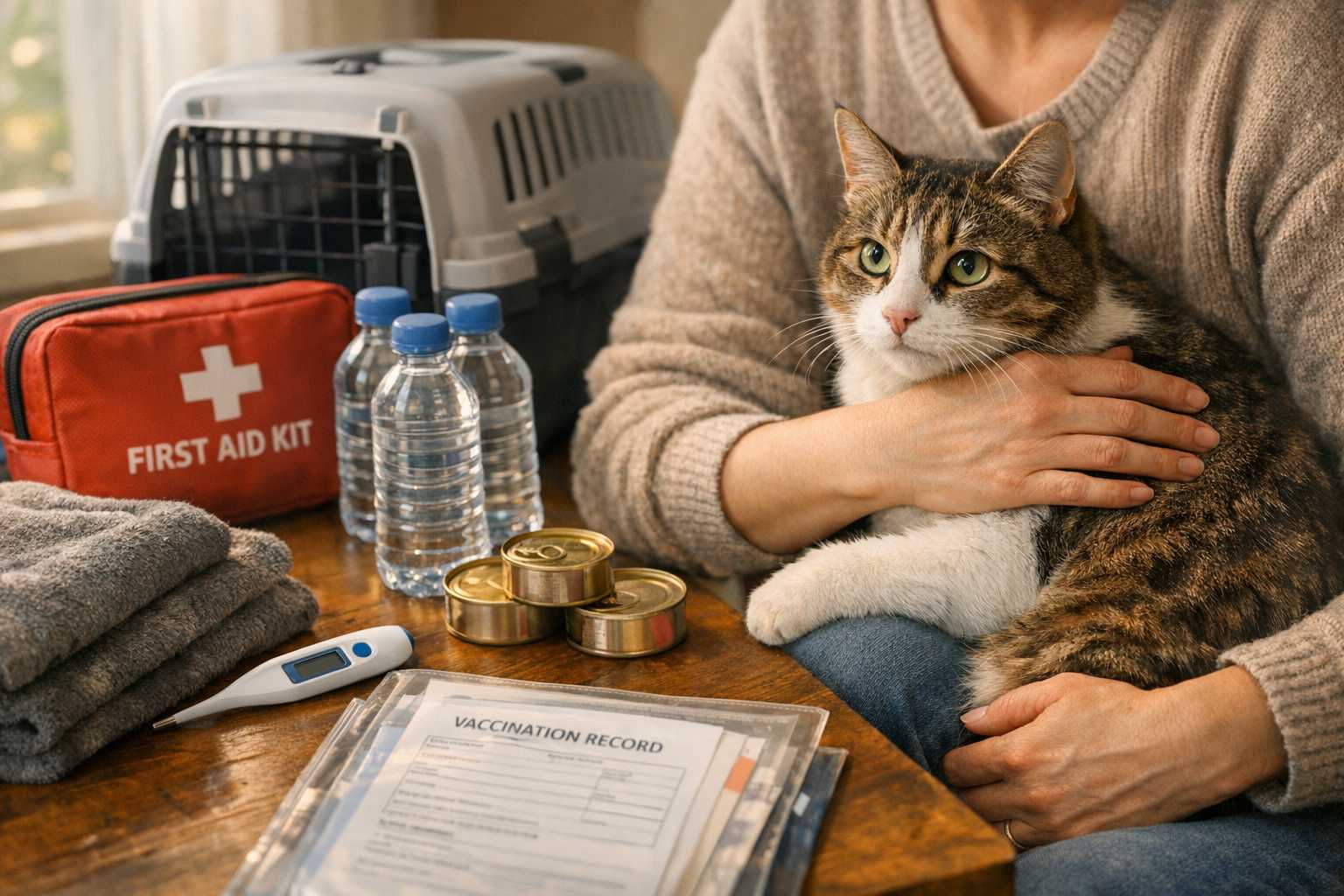 Se Préparer aux Urgences Imprévues avec Votre Nouveau Chat Sauvé