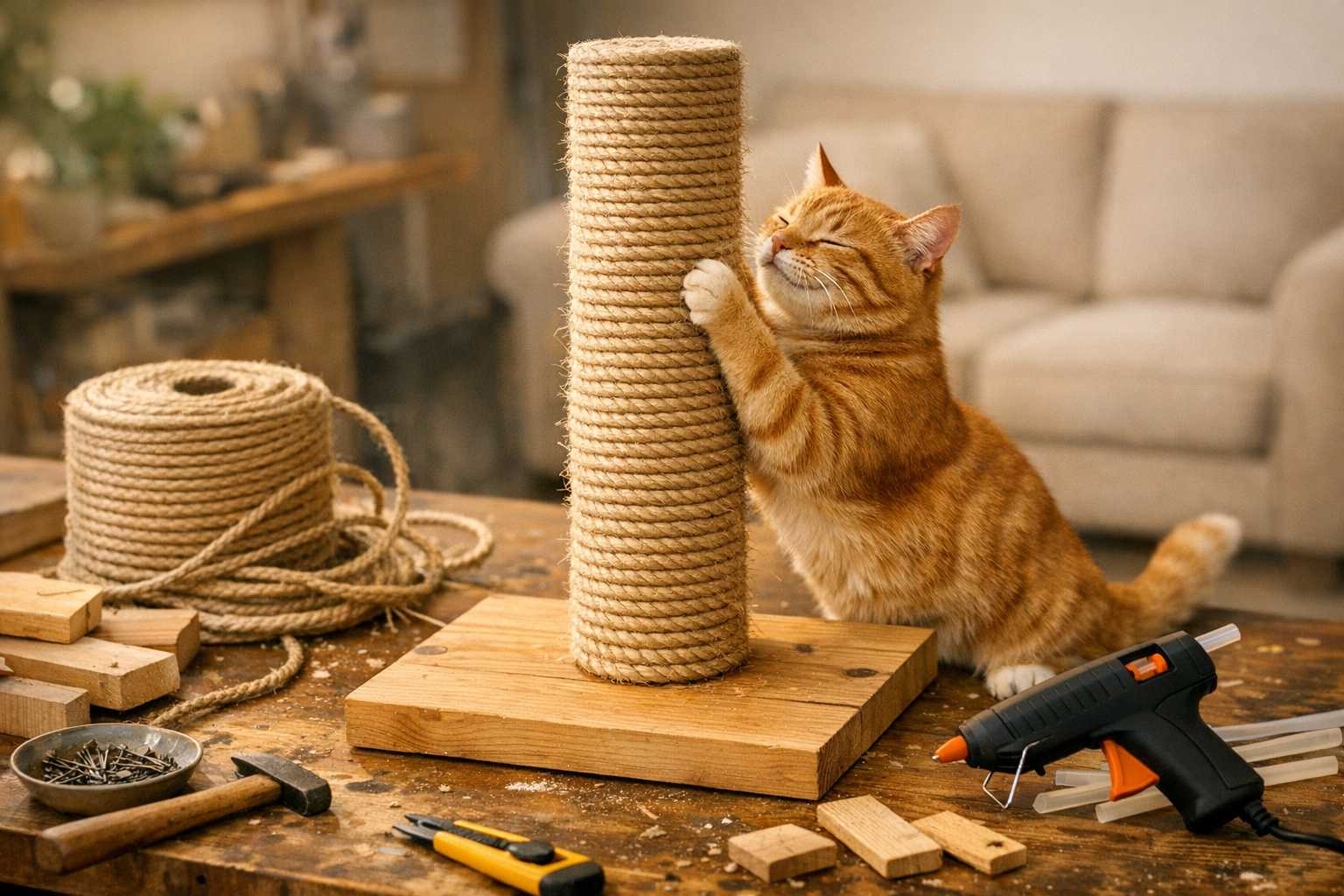 Griffoirs pour Chats Faits Maison : Guide de Solutions Abordables 2026