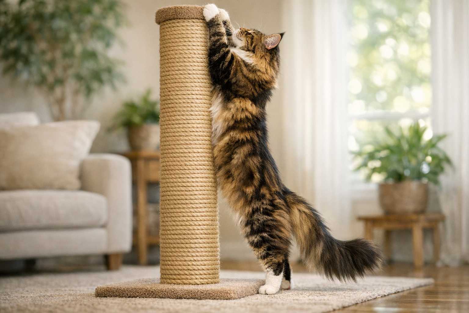 Guide Ultime sur la Hauteur des Griffoirs pour Chats : La Taille, Ça Compte