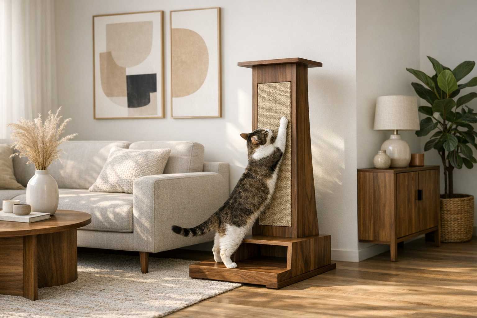Griffoirs Modernes pour Chats : Style et Fonctionnalité au Cœur de Votre Intérieur